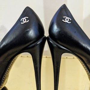 Chanel Captoe Platform Pump